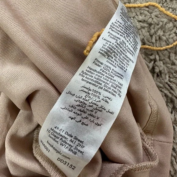 NWT Nasty Gal Rainbow Tassel Fringe Shift Dress - Picture 14 of 16